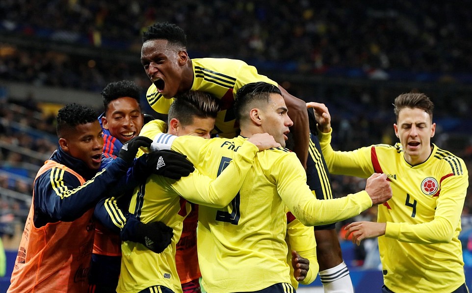 Ảnh bài viết Dẫn trước 2 bàn, Pháp vẫn gục ngã trước Colombia