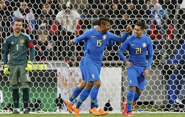 Ảnh bài viết Paulinho tiếp tục thể hiện duyên ghi bàn khi lên tuyển