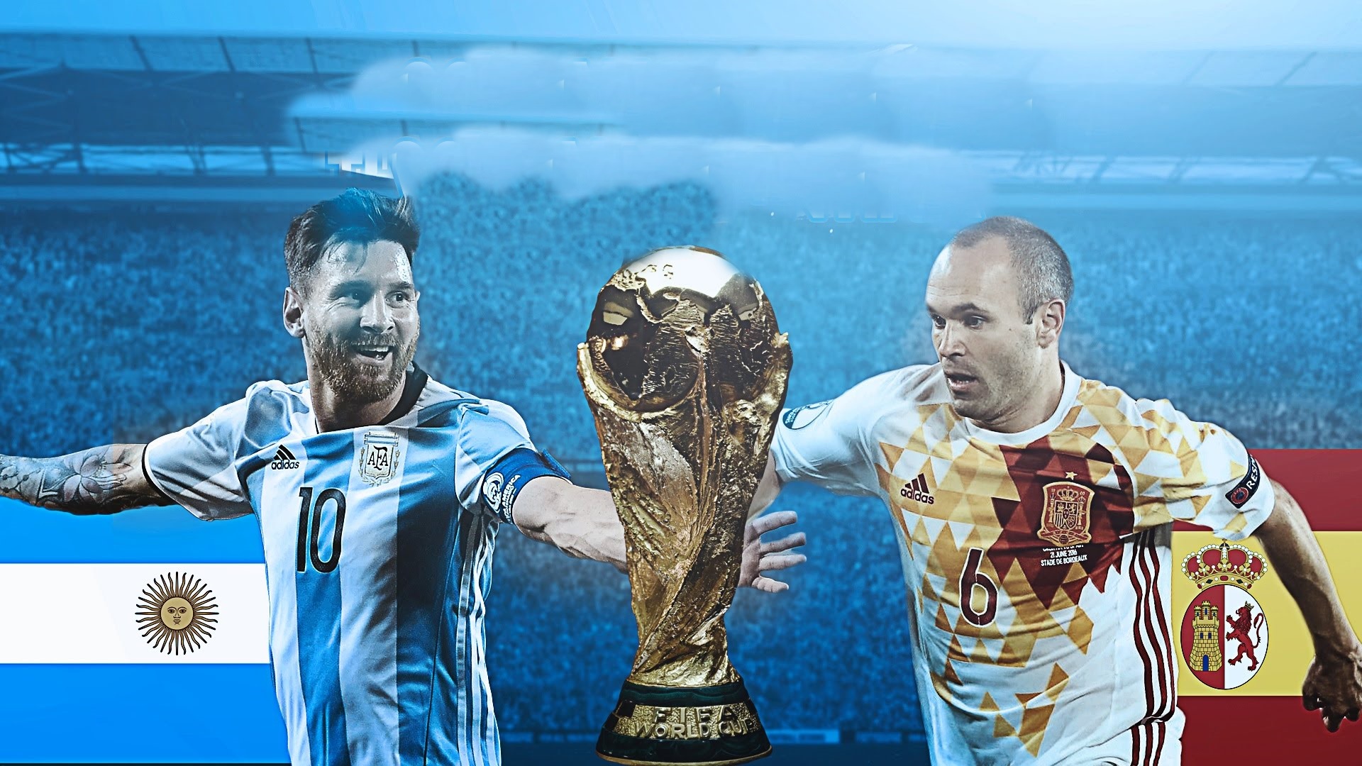 Đội hình kết hợp Tây Ban Nha - Argentina: Đánh bật cả thế giới