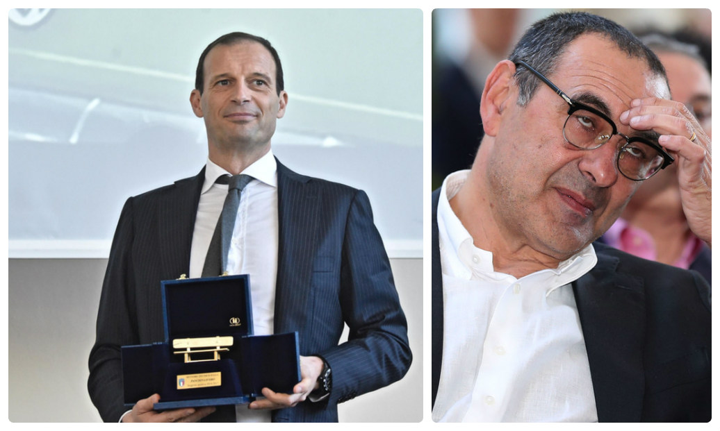 Sarri ngán ngẩm khi để tuột 'Chiếc ghế vàng' vào tay Allegri