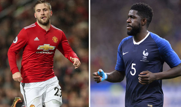Ảnh bài viết Man Utd dùng Shaw đổi Umtiti?