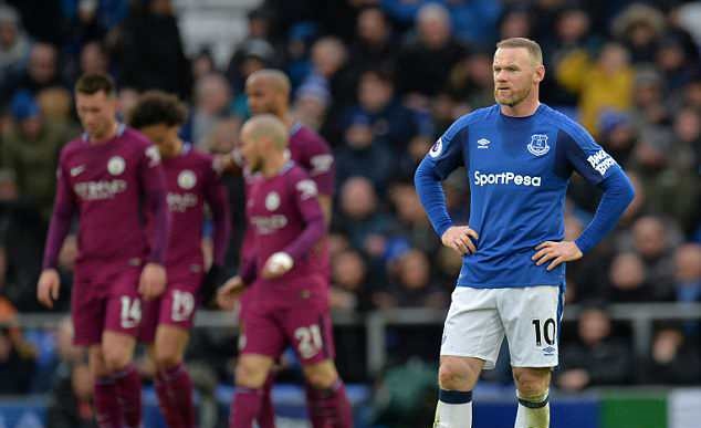 Ảnh bài viết Rooney thẫn thờ nhìn Everton bị Man City hành hạ