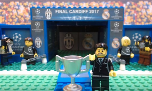 Trận chung kết Champions League mùa trước theo phong cách Lego