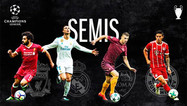 Bốc thăm bán kết Champions League: Real là số 1
