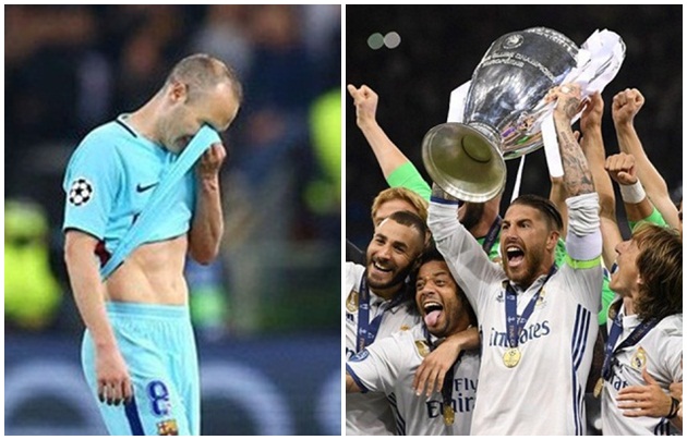 Real lên đỉnh vinh quang, Barca chạm đáy thất vọng