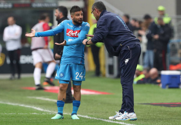 Ảnh bài viết Thầy trò Sarri 'tranh cãi' trong ngày Napoli chia điểm với Milan