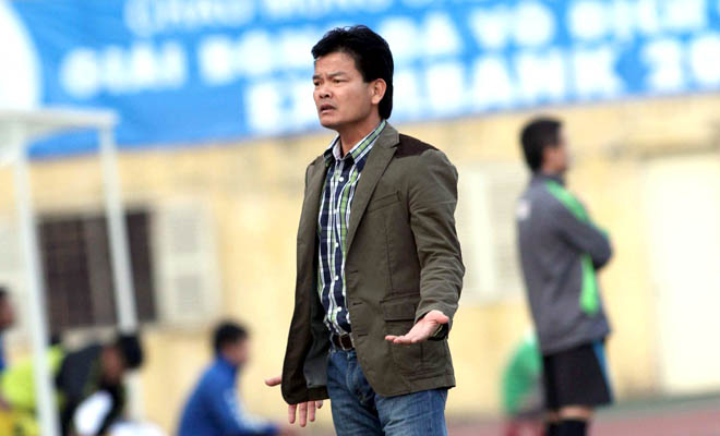 HLV Nguyễn Văn Sỹ ước Nam Định có thêm... 1 điểm