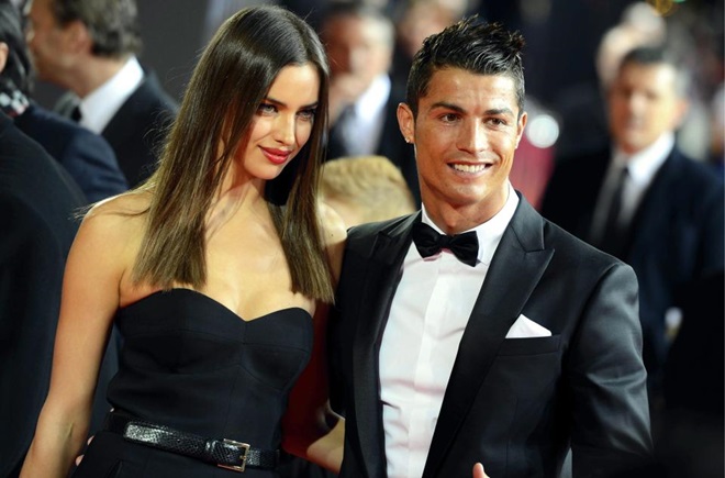 Ronaldo "rầu lòng" vì chuyện tình dang dở với Irina Shayk