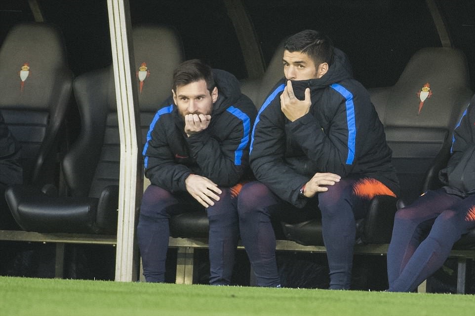 Ảnh bài viết Messi cắn móng tay trên ghế dự bị, Barca chia điểm tại tử địa Balaidos