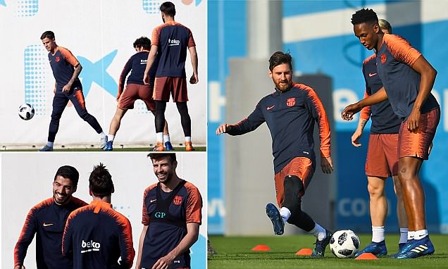 Ảnh bài viết Messi lên dây cót, Barcelona chờ rinh cúp