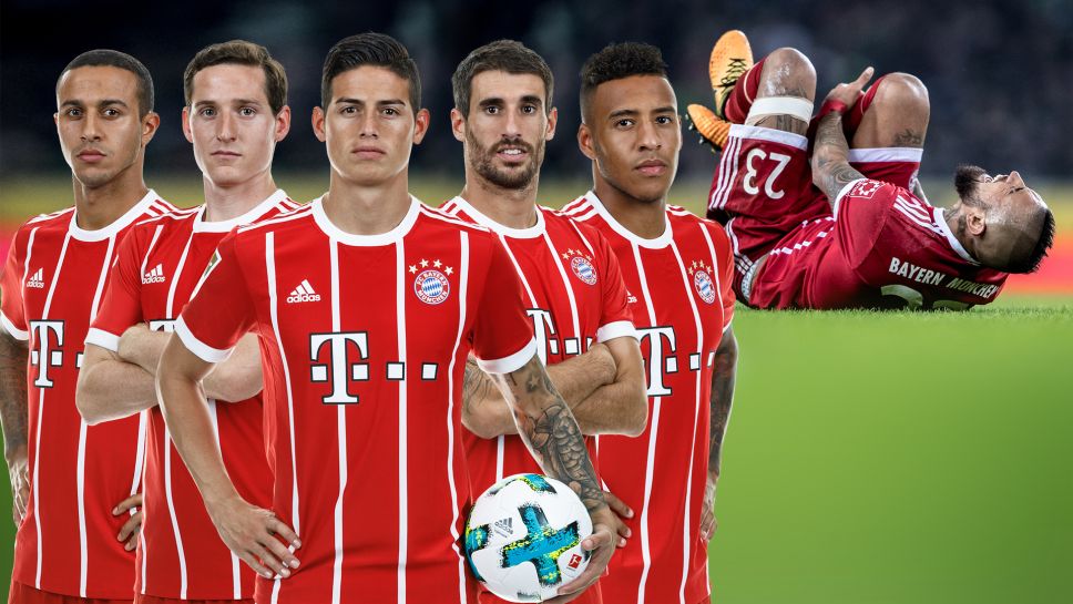 Góc Bayern: 5 cái tên đủ sức thay Vidal ở đại chiến với Real Madrid