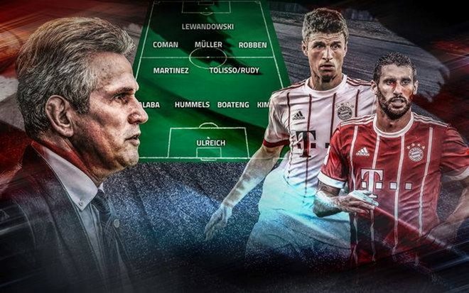 Lựa chọn nào cho HLV Jupp Heynckes khi đại chiến Real Madrid?