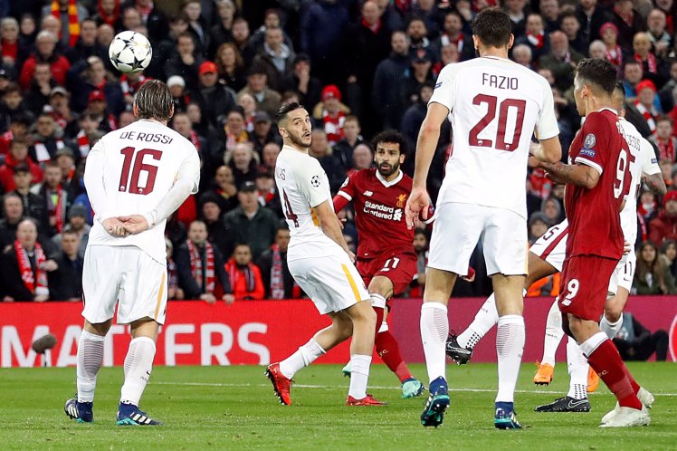 Salah phá vỡ kỉ lục ở Liverpool tại đấu trường Champions League