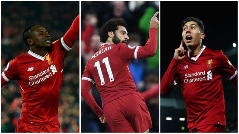"Tam sát" của Liverpool "vô đối" ở Champions League