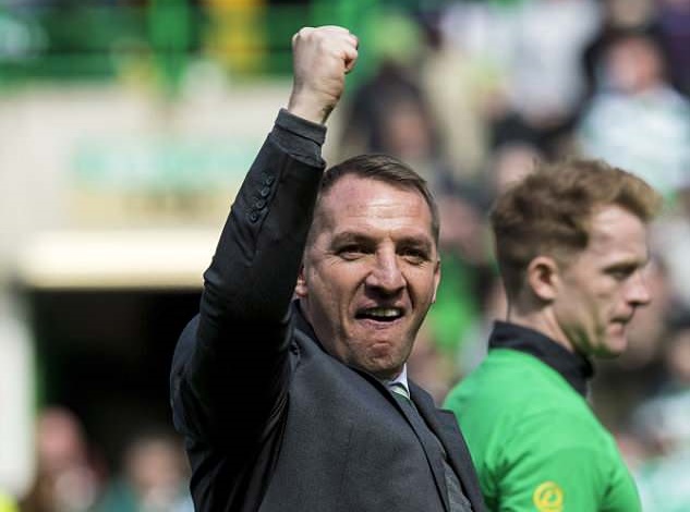 Ảnh bài viết Giúp Celtic bá chủ, HLV Rodgers ăn mừng chờ tới Arsenal