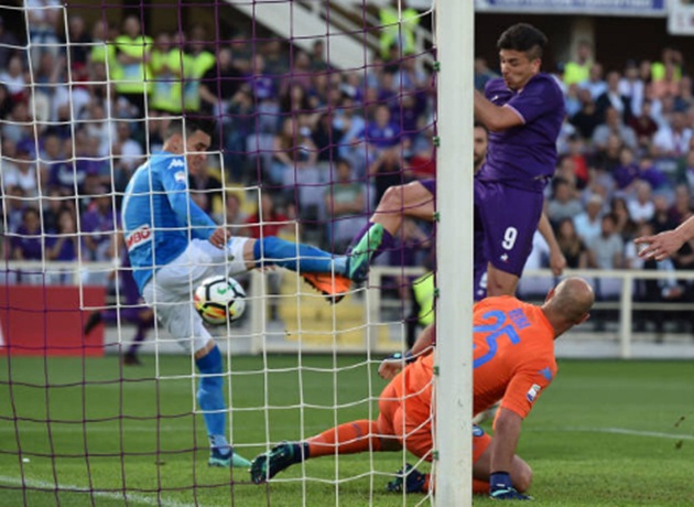 Highlights: Fiorentina 3-0 Napoli (Vòng 35 Serie A)