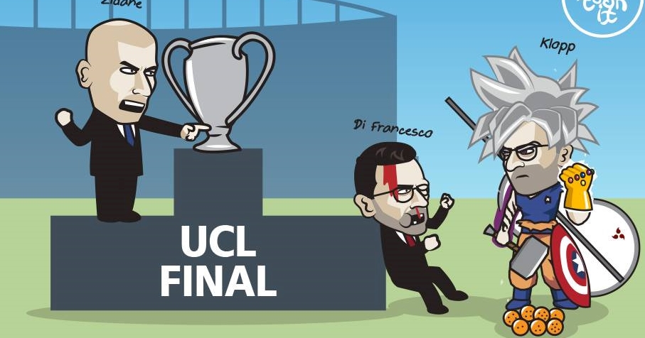 Hí họa Real chờ Liverpool ở CK Champions League