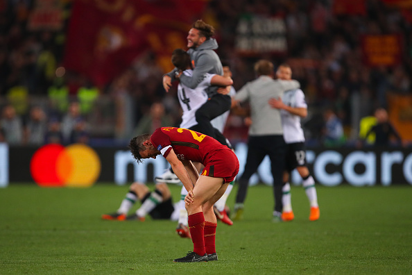 Nã 4 bàn vào lưới Liverpool, Roma vẫn cay đắng chia tay Champions League