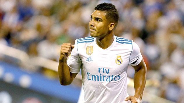 Bất ngờ với kỷ lục của Casemiro tại Real Madrid
