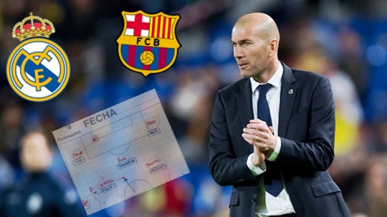 El Classico: Thông số và những điểm đáng lưu ý cho Zidane
