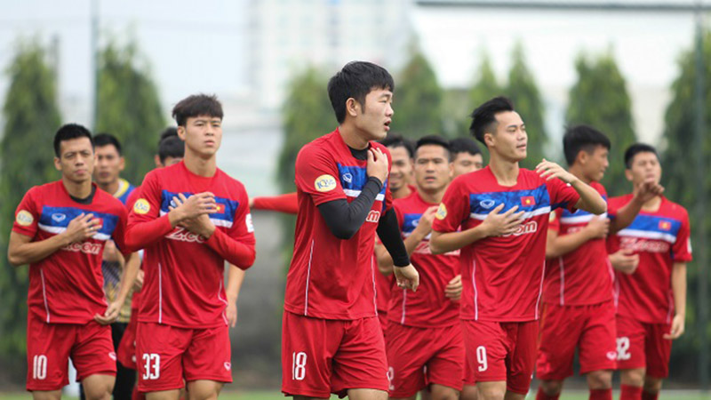 ĐT Việt Nam tập huấn tại Hàn Quốc cho mục tiêu săn vàng AFF Cup