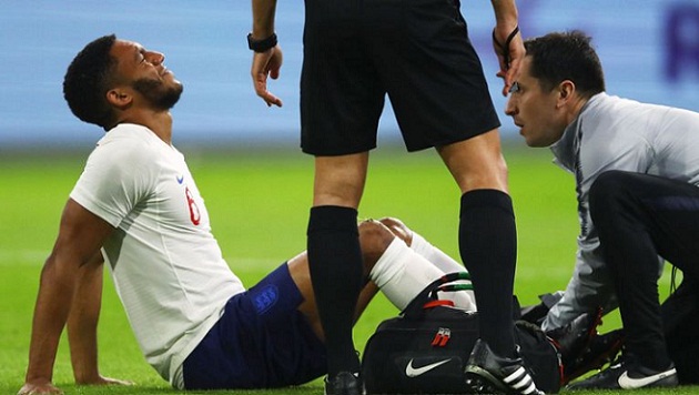 NÓNG: Joe Gomez chính thức lỡ hẹn với World Cup 2018