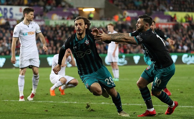 Thắng tối thiểu Swansea, 99% Southampton TRỤ HẠNG thành công