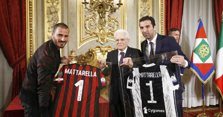 Ảnh bài viết Tổng thống Italia tiếp đón Juventus và Milan ngay tại Rome
