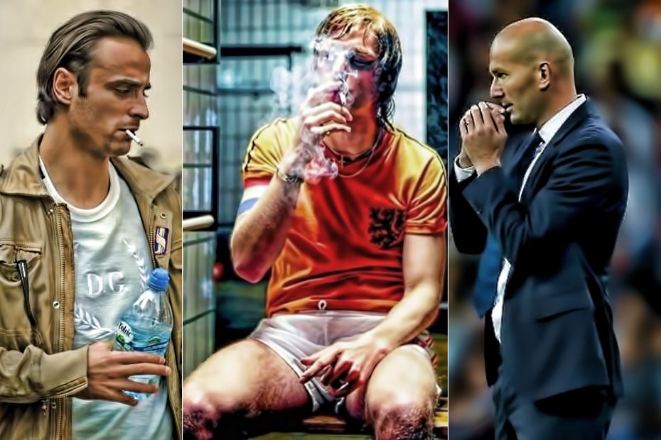 Ảnh bài viết Top 7 sao sân cỏ xem hút thuốc là thú vui khó bỏ