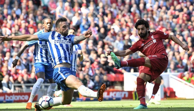 5 điểm nhấn Liverpool 4-0 Brighton: Salah làm điều chưa từng có, Lovren đập tan chỉ trích