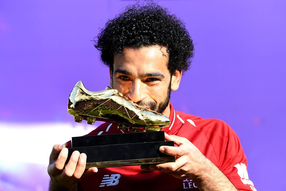 Ảnh bài viết Salah rạng rỡ nhận giải Vua phá lưới Premier League