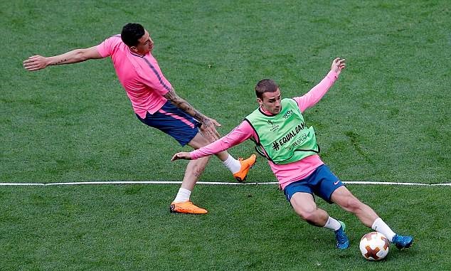 Ảnh bài viết Song sát Griezmann - Costa sẵn sàng, Atletico Madrid chờ nâng cúp