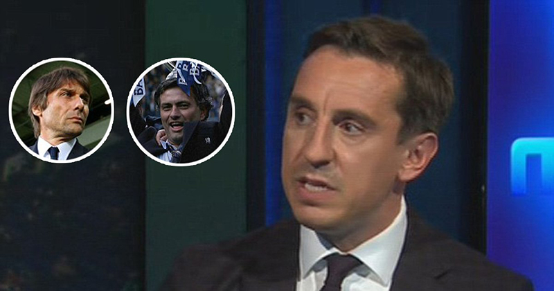 HLV Mourinho ngưng chiến với Conte, 'đá xoáy' Gary Neville
