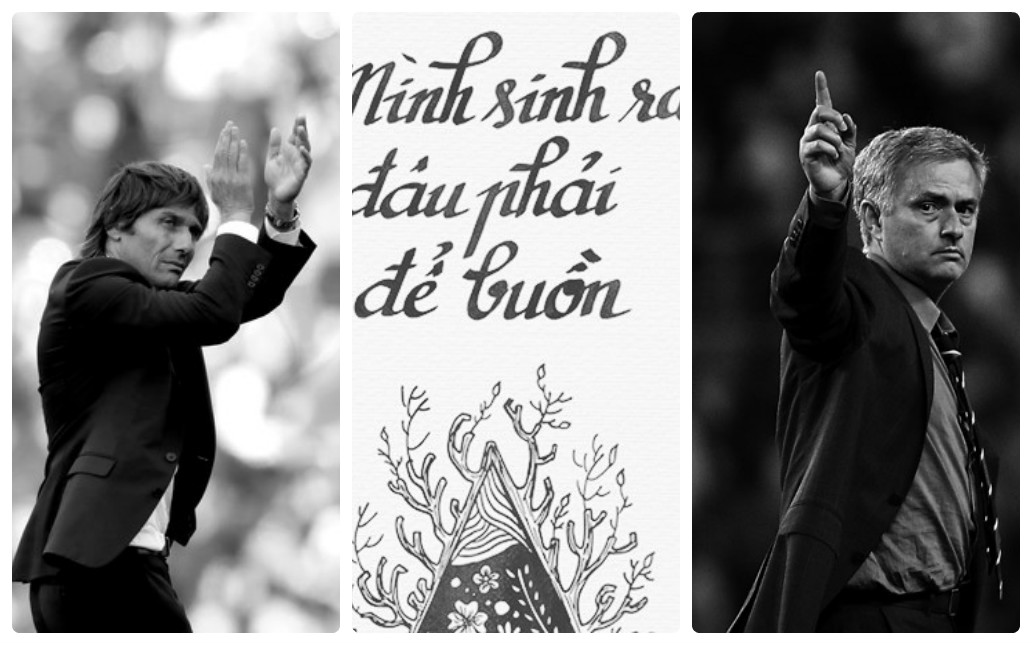 Mourinho - Conte: Mình sinh ra đâu phải để buồn...
