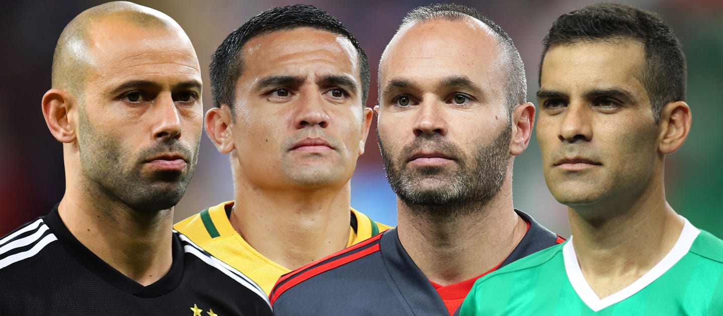 4 'anh hùng dân tộc' có kỳ World Cup cuối cùng trên đất Nga