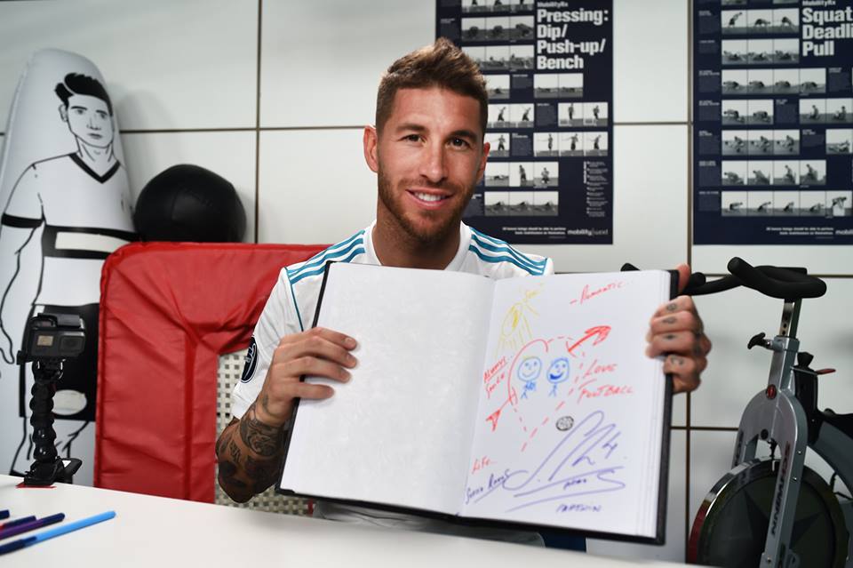 Ảnh bài viết Dàn sao Real Madrid gây cười với màn tự họa bản thân