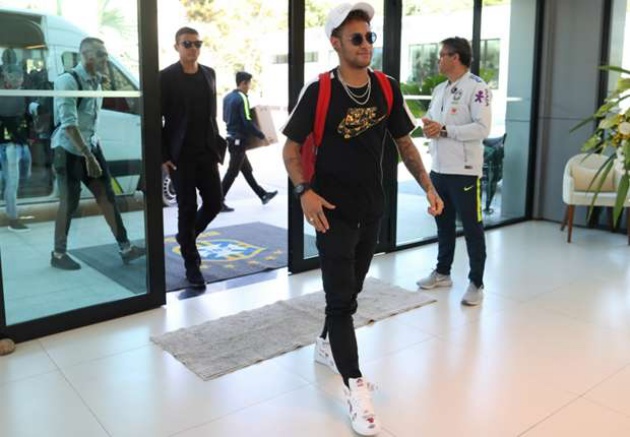 Ảnh bài viết Neymar và đội tuyển Brazil đã có mặt tại trung tâm tập luyện