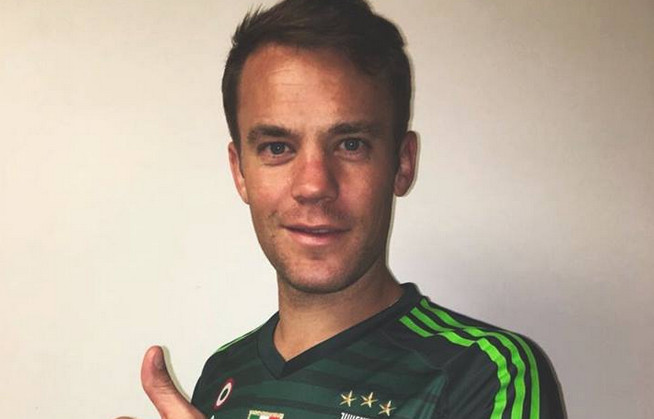 Ảnh bài viết Neuer bất ngờ khoe ảnh khoác áo Juventus