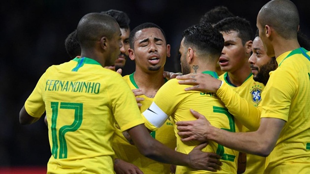 Brazil và nguy cơ bật bãi ngay vòng bảng World Cup 2018