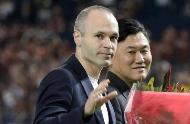 Iniesta sẽ đem đến sự đổi mới cho bóng đá Nhật Bản
