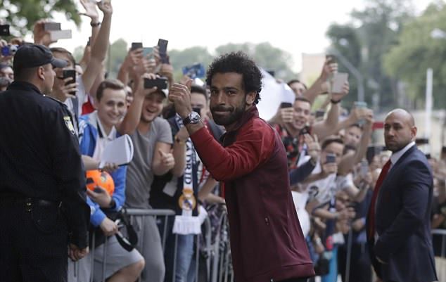 Ảnh bài viết Rừng người chào đón Liverpool ở Kiev