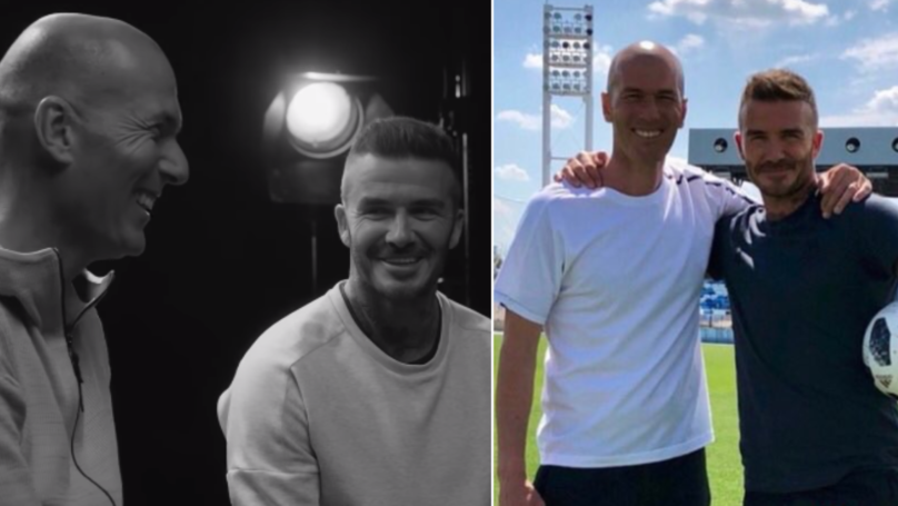 Vì Man Utd, Beckham lên tiếng khẩn cầu Zidane