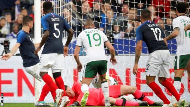 Highlights: Pháp 2-0 CH Ireland (Giao hữu quốc tế)