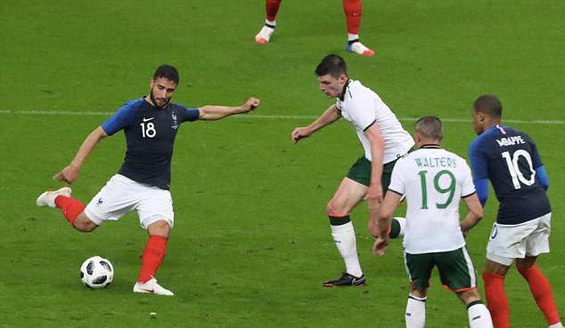 Mục tiêu của Liverpool tỏa sáng, Pháp hạ gục CH Ireland