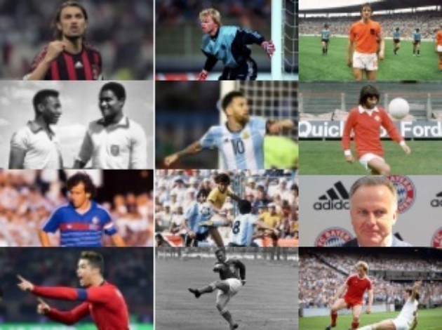 11 danh thủ chưa bao giờ vô địch World Cup