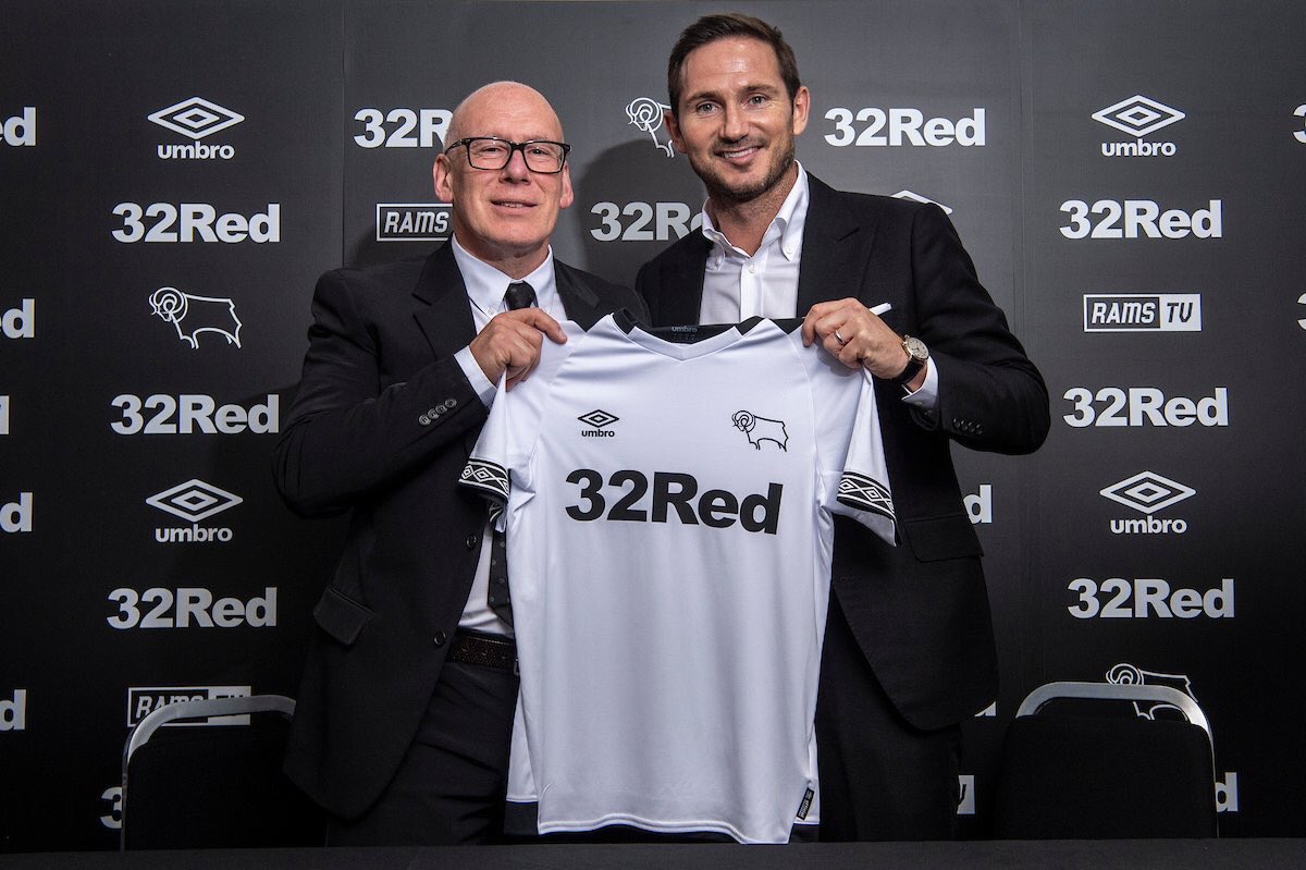 CHÍNH THỨC: Lampard nhậm chức HLV trưởng Derby County