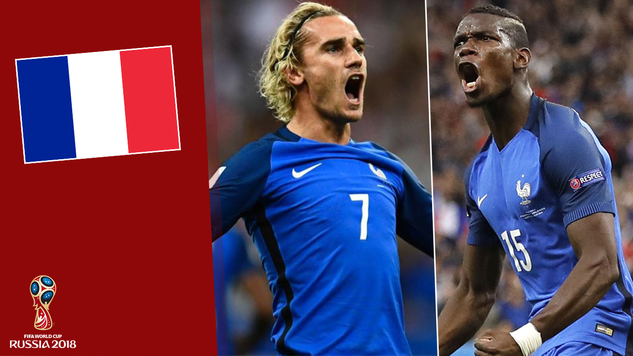 Đội hình ĐT Pháp tham dự World Cup 2018 