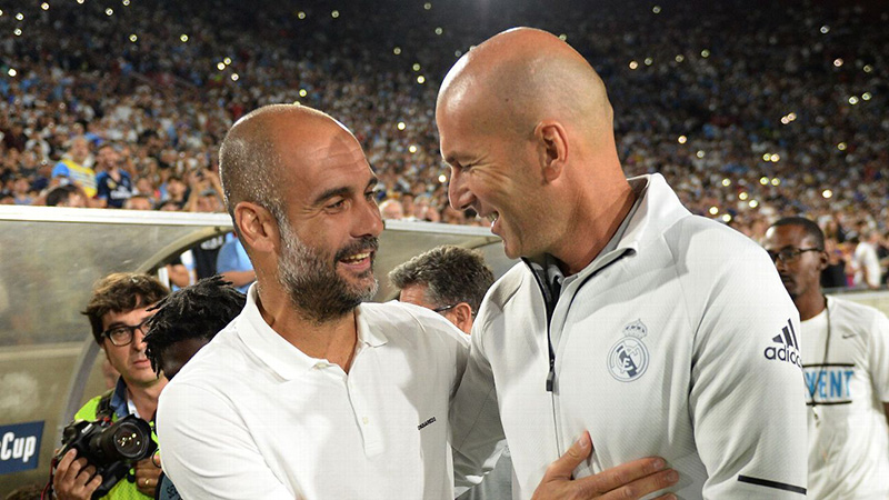 Ảnh bài viết Những điểm tương đồng giữa Zidane và Pep Guardiola 