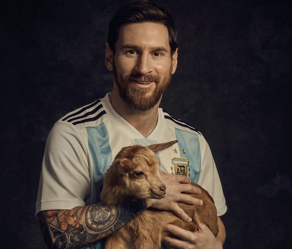 Chùm ảnh Messi và chủ đề bảo vệ động vật