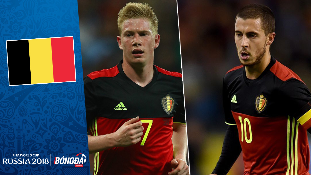 Đội hình ĐT Bỉ tham dự World Cup 2018 